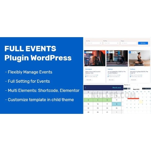 FullEvents – Etkinlik Eklentisi WordPress FullEvents – Etkinlik Eklentisi WordPress - Görsel 1