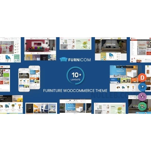 Furnicom – Mobilya Mağazası ve İç Tasarım WordPress WooCommerce Teması (10+ Ana Sayfa Hazır)