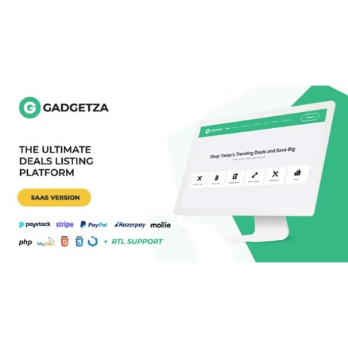 Gadgetza – Fırsat Listeleme Platformu (SAAS)