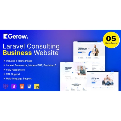 Gerow – İşletme Danışmanlığı Laravel Komut Dosyası