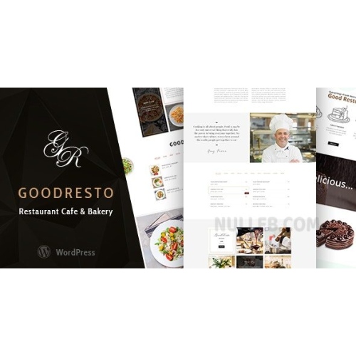 GoodResto – Restoran WordPress Teması + Woocommerce