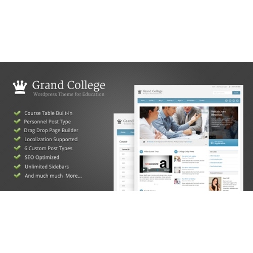 Grand College – Eğitim İçin WordPress Teması