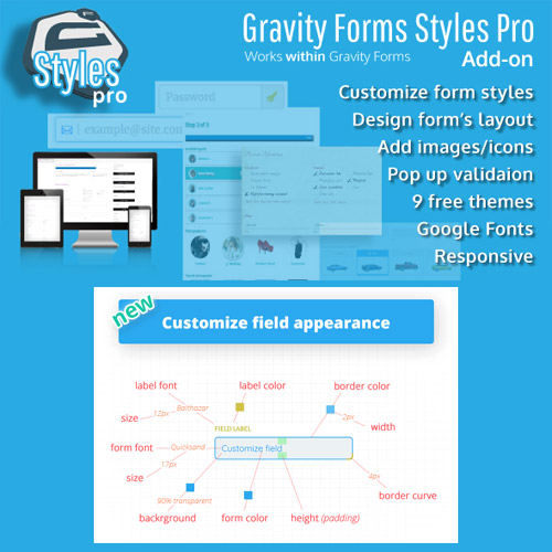 Gravity Forms Styles Pro Eklentisi