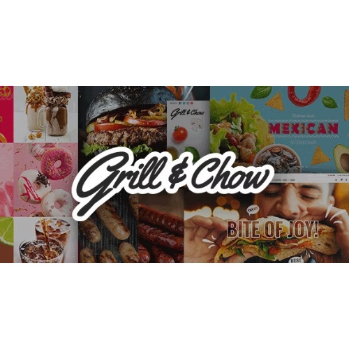 Grill and Chow – Fast Food ve Pizza Teması