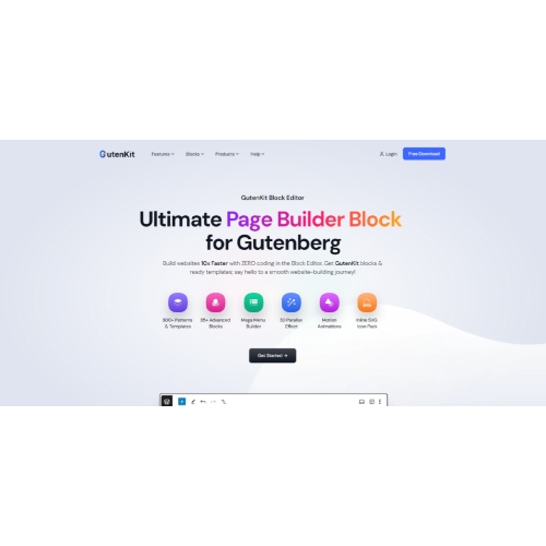 GutenKit Blocks Pro – Gutenberg Sayfa Oluşturucu Blokları