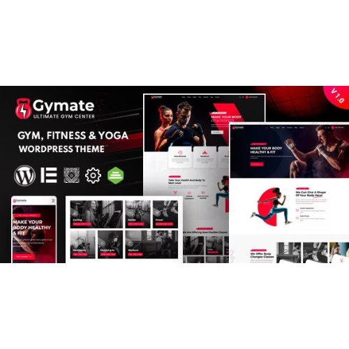 Gymat – Fitness ve Spor Salonu WordPress Teması