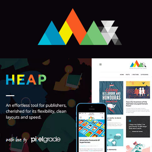 HEAP – Hızlı ve Duyarlı Bir WordPress Blog Teması