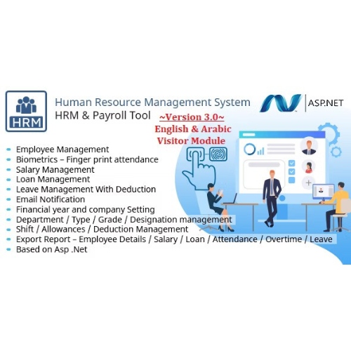 HRMS – İnsan Kaynakları Yönetim Sistemi, Çalışan Bordro Maaşını Yönetin ZkTeco BioMetric katılımı HRMS – İnsan Kaynakları Yönetim Sistemi, Çalışan Bordro Maaşını Yönetin ZkTeco BioMetric katılımı - Görsel 1