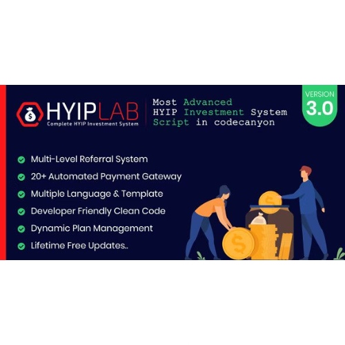 HYIPLAB – Komple HYIP Yatırım Sistemi
