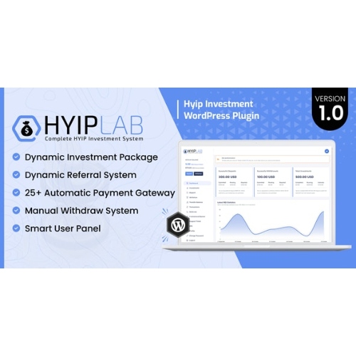 HYIPLab – HYIP Yatırım WordPress Eklentisi