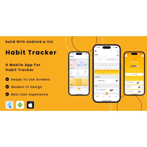Habit Tracker Uygulaması – Flutter Mobil Uygulama Şablonu