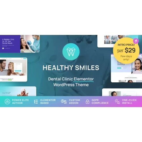 Sağlıklı Gülümsemeler – Dental WordPress Teması
