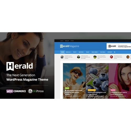Herald – Gazete ve Haber Portalı WordPress Teması