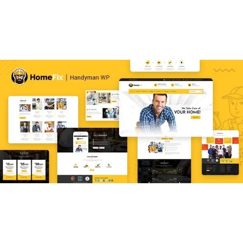 Home Fix – Bakım, Tamirci Hizmetleri Teması