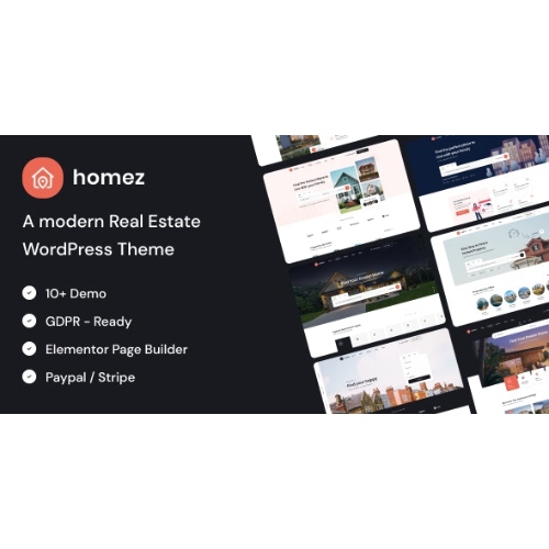 Homez – Emlak WordPress Teması