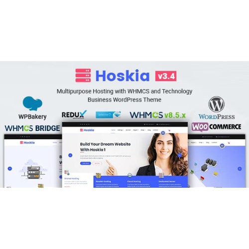 Hoskia | WHMCS Temalı Çok Amaçlı Hosting
