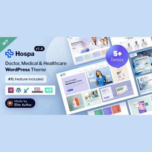 Hospa – Tıbbi Klinik ve Hastane Elementor WordPress Teması