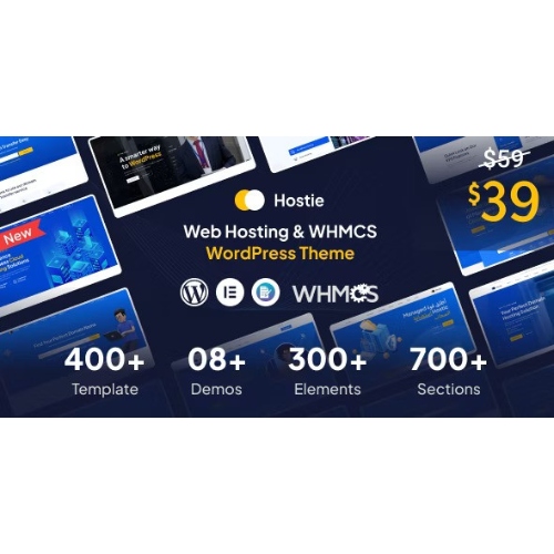 Hostie – Web Hosting ve WHMCS WordPress Teması