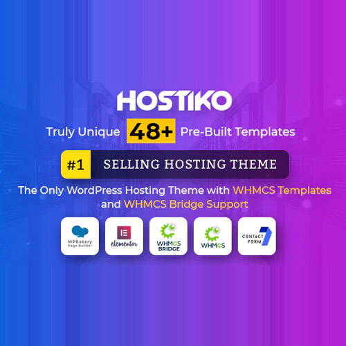 Hostiko WordPress WHMCS Barındırma Teması