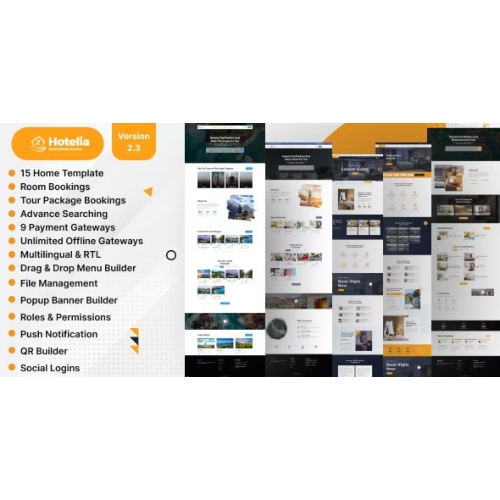 Hotelia – Otel Rezervasyonu / Resort Rezervasyon Yönetimi Web Sitesi
