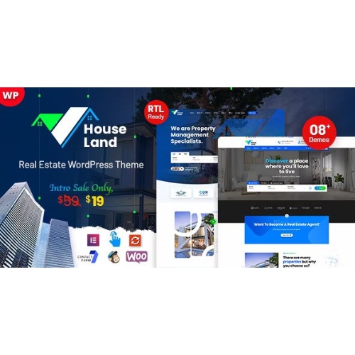 Houseland – Emlak WordPress Teması