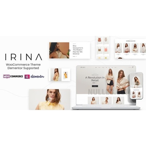 IRINA – Elementor WooCommerce Teması