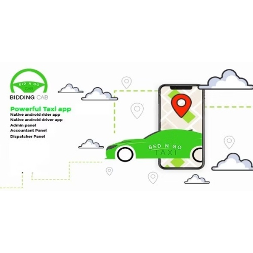 InDrive Bidding Clone - Yönetici Paneli ile Komple Taksi Uygulaması