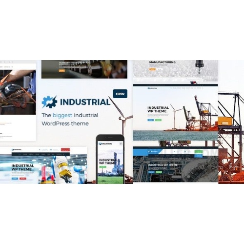 Endüstriyel – Fabrika İşletme WordPress Teması