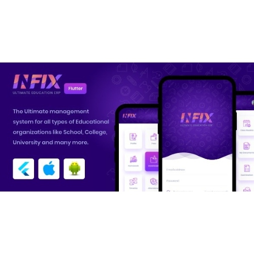 InfixEdu – Android ve iOS için Açık Kaynak Flutter