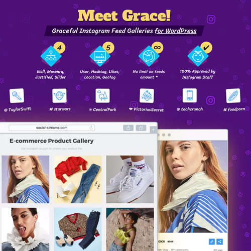Instagram Akış Galerisi — WordPress için Grace