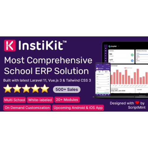 InstiKit School – Okul Yönetim Sistemi ve Okul ERP'si