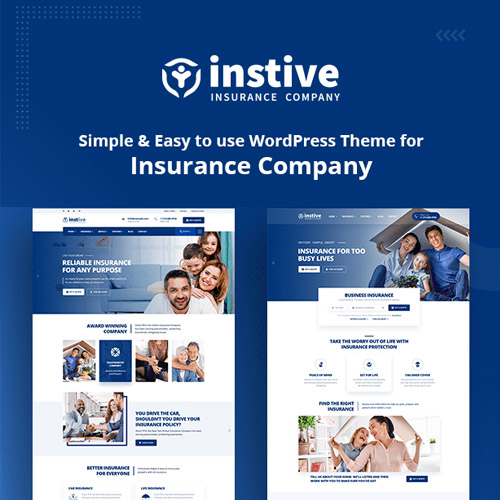 Instive – Sigorta WordPress Teması