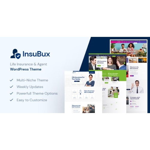 Insubux – Sigorta Şirketi WordPress Teması