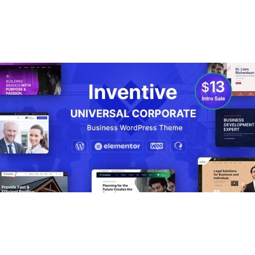 Inventive – Çok Amaçlı İşletme WordPress Teması