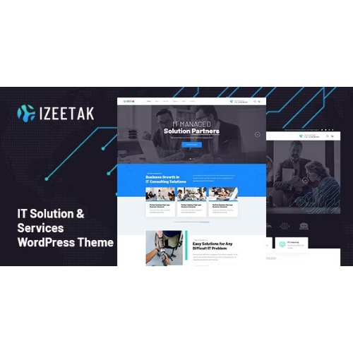 Izeetak – BT Çözümleri ve Hizmetleri WordPress Teması