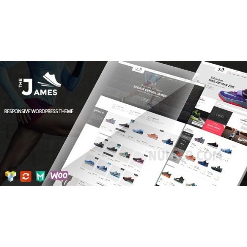 James – Duyarlı WooCommerce Ayakkabı Teması
