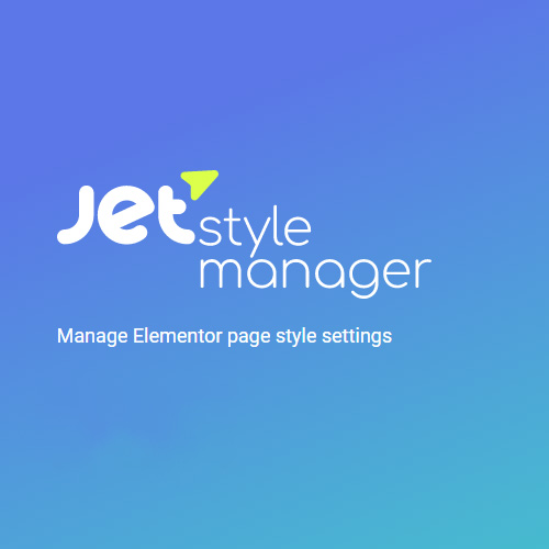Elementor için JetStyleManager