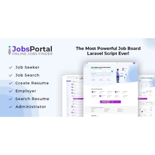 İş Portalı – İş Panosu Laravel Komut Dosyası