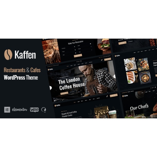 Kaffen – Restoran ve Kafe WordPress Teması