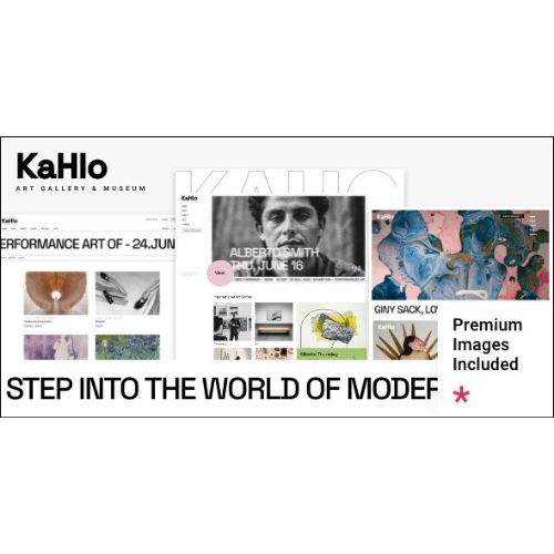 Kahlo – Sanat Galerisi ve Müze Teması
