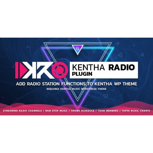 KenthaRadio – Radyo İstasyonu ve Program İşlevselliği Eklemek İçin Kentha Müzik WordPress Teması Eklentisi