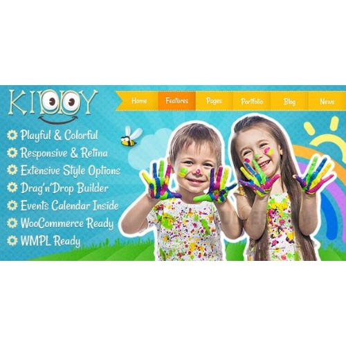 Kiddy – Çocuklar WordPress teması