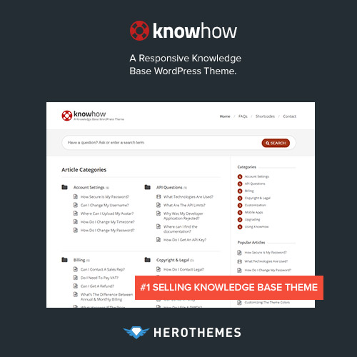 KnowHow – Bir Bilgi Tabanı WordPress Teması