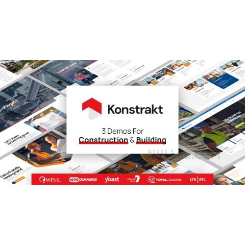 Konstrakt – İnşaat için WordPress Teması Konstrakt – İnşaat için WordPress Teması - Görsel 1