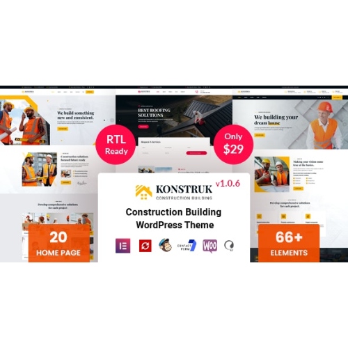Konstruk – İnşaat WordPress Teması Konstruk – İnşaat WordPress Teması - Görsel 1