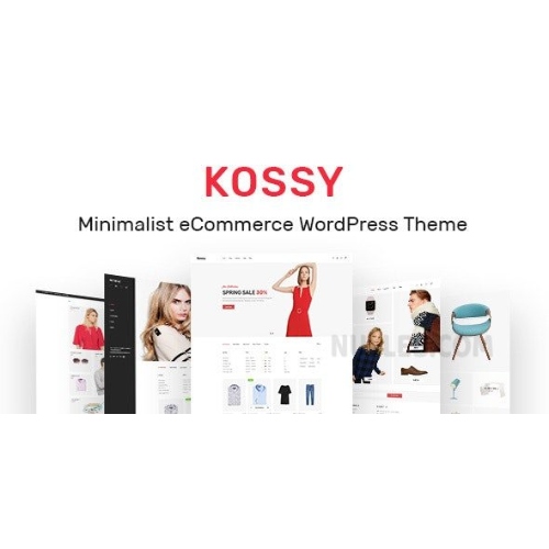 Kossy – Minimalist e-Ticaret WordPress Teması