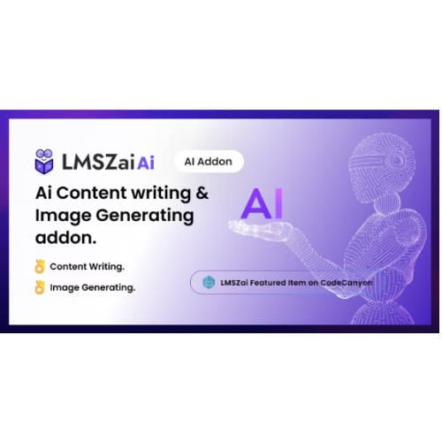 LMSzai AI – Ai İçerik yazma ve Görüntü Oluşturma eklentisi.