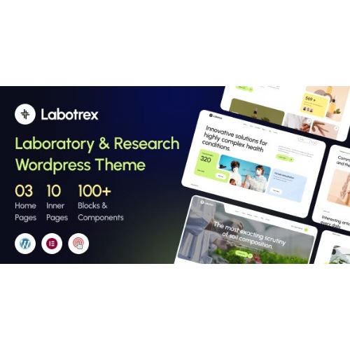 Labotrex – Laboratuvar ve Bilim Araştırma WordPress Teması