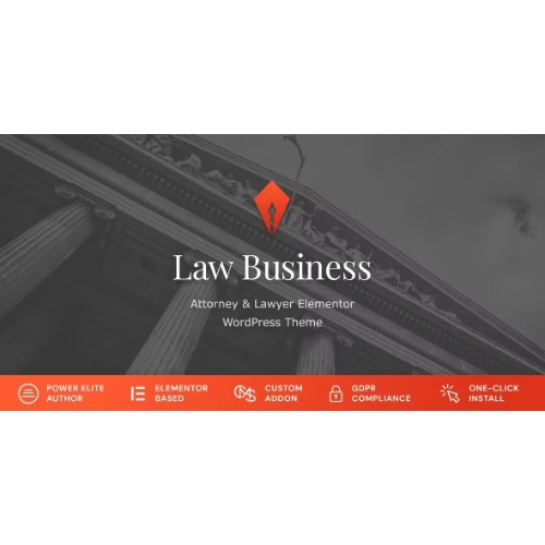 LawBusiness – Avukat ve Avukat WordPress Teması