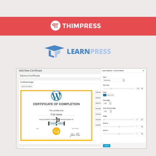 LearnPress – Sertifikalar